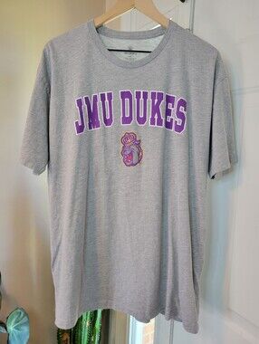 JMU James Madison Dukes College Apparel Short Sleeve Tshirt 100% Cotton Size 2XL